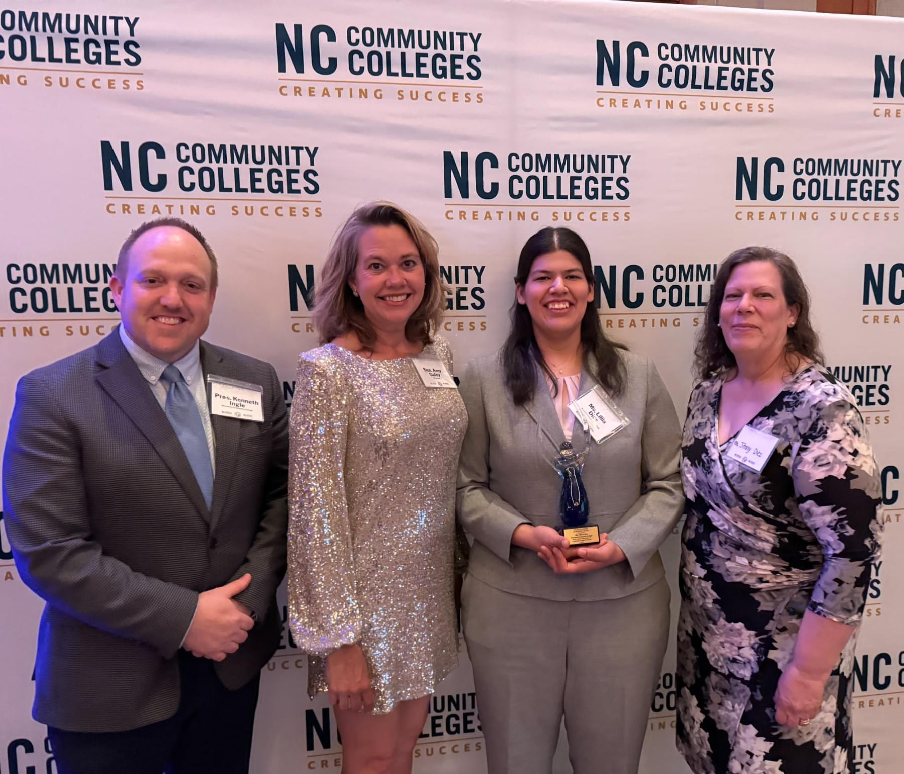 NC Community College System Honors ACC Automotive Student with State Award